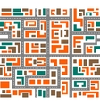 landscape of the city top view vector image vector image