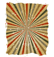 vintage retro background vector image
