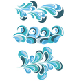 splash water drops vector image