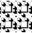 urban pattern quarter top view city master plan vector image vector image
