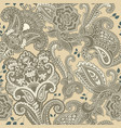 indian motive ethnic ornamental wallpaper big vector image vector image