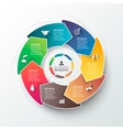 circle element for infographic vector image