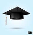 graduation cap vector image