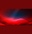 neon wave background vector image vector image