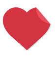 happy valentines day label vector image