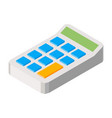 calculator three dimensional vector image