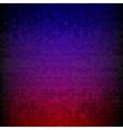 red blue and purple pixelated digital background vector image
