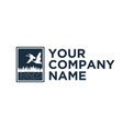 flying ducks logo designs vector image vector image
