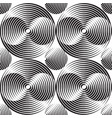 abstract geometric background design circles vector image vector image