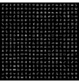 black 400 universal web icons set vector image vector image