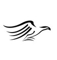 eagle logo vector image
