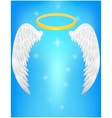 angel wing vector image