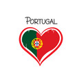 portugal city porto horizontal banner lettering i vector image