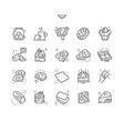 cakes and cookies well-crafted pixel perfect vector image