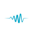 health medical heartbeat pulse vector image vector image