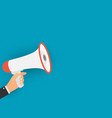 megaphone vector image vector image