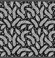 leavesflowersplants floral seamless pattern vector image vector image