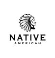 Hand drawn native american indian headdress Vector Image