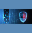 technological abstract background on the topic vector image