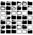 folders vector image
