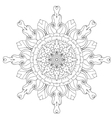 mandala ethnic decorative elements hand drawn vector image