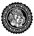 tigers logo vector image