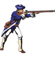 patriot logo mascot vector image vector image