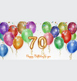 festive birthday vector image