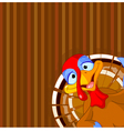 cute turkey vector image vector image