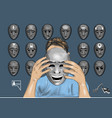 social media vector image vector image