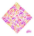 feast art graphics for holi celebration vector image vector image