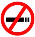 no smoking vector image