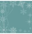 snowflake vector image vector image