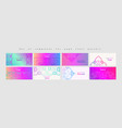 set yoga and meditation graphics vector image
