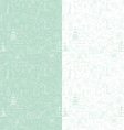 seamless pattern with marine objects vector image