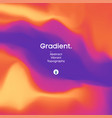 fluid gradient background design futuristic vector image vector image