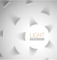 paper circle banner with drop shadows vector image vector image