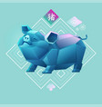 chinesepig vector image vector image