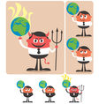 owning earth vector image vector image