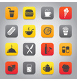 flat and stylish design icon set vector image vector image