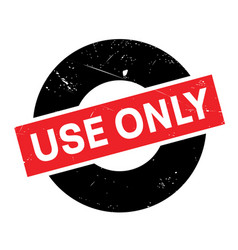 Use only rubber stamp Royalty Free Vector Image
