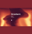 fluid gradient background design futuristic vector image vector image