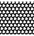 black and white geometric seamless pattern vector image
