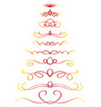 line decoration vector image