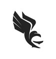 falcon logo template icon brand identity isolated vector image vector image