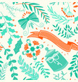 light abstract natural seamless pattern vector image