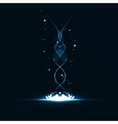 Abstract creative dynamic element Royalty Free Vector Image