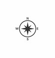 compass icon vector image
