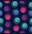 polka dot seamless pattern with abstract circles vector image vector image