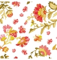 watercolor paisley seamless background vector image